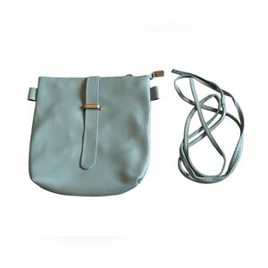 Blue Crossbody Phone Pouch